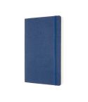 MOLESKINE Classic Leather notebook approx. A5, blue, VM332-11
