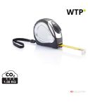 Chrome plated auto stop tape measure, black, XDP113.401