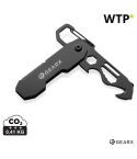 Gear X sklopivi EDC alat s karabinjerom i rezačem za pakete, crno, XDP221.2701
