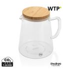 Ukiyo Borosilikatglas Karaffe mit Bambusdeckel 1,2L, Banner, XDP264.060
