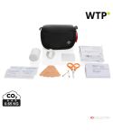 Set di pronto soccorso in PU nubuck riciclato RCS, spedibile., nero, XDP265.401