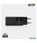 Philips 65W ultra hitri PD 3-portni USB zidni polnilec, črna, XDP301.281