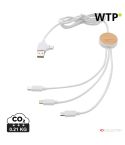 RCS recycled plastic Ontario 6-in-1 cable, white, XDP302.463