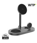Quantum RCS ultra-fast 25W Magnetic desk wireless Charger, siva, XDP309.1402