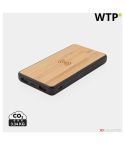 Powerbank wireless RCS in plastica riciclata da 8000 mAh, marrone, XDP322.389