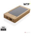 Sunwick 10.000 mAh bambusov solarni powerbank, rjava, XDP322.399