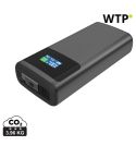 Quantum RCS ultra-fast PD45W 10.000mAh powerbank with screen, grey, XDP322.7902