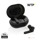Cuffie TWS in plastica riciclata standard RCS, nero, XDP329.671