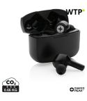 Cuffie TWS ANC Swiss Peak in plastica riciclata RCS, nero, XDP329.831
