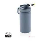 Boca od nehrđajućeg čelika s vakuumom i sportskim poklopcem 550ml, plava, XDP436.195