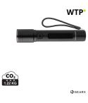 Gear X RCS recycled aluminium USB-rechargeable torch, črna, XDP513.901