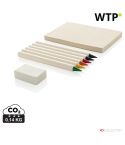 Set di 6 matite colorate Micki GRS infinity con blocco note, bianco, XDP611.3603