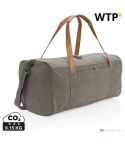 Platnena potovalna/končna torba brez PVC-ja, siva, XDP762.472