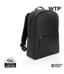 Zaino per laptop deluxe in PU Swiss Peak senza PVC, nero, XDP762.561