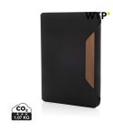 Teri AWARE™ RPET e portafoglio A5 in noce, nero, XDP774.6401