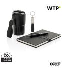 Swiss Peak RCS certified deluxe business gift set w/ tumbler, črna, XDP774.6701