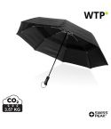 Swiss Peak Aware™ Tornado 27” pocket storm umbrella, black, XDP850.331