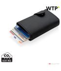 Portafoglio in PU con portacarte RFID in alluminio standard, nero, XDP850.341