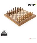 Luxuriöses faltbares Schachset aus Holz, braun, XDP940.129