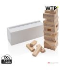 Deluxe Kipp-Turm Holzblock-Stapelspiel, Weiß, XDP940.163