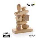 Ukiyo Crios Holz-Balanciersteine in Tasche, braun, XDP940.299