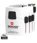 Adattatore da viaggio mondiale SKROSS Pro 3-Pole, bianco, XDRB1.103145