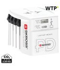 Adattatore da viaggio SKROSS MUV 65W PD con cavo USB C, bianco, XDRB1.302976