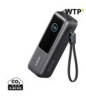 Anker power banka 25.000 mAh 165W, z vgrajeno izvlečljivo kablem, siva, XDRBA1695H11