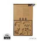VINGA Nordic großes 5-teiliges Ausstechformen-Set, grau, XDV261012