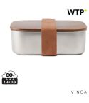 VINGA Ciro RCS Lunchbox aus recyceltem Stahl, grau, XDV269102