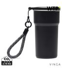 VINGA Parks RCS SS cup, 4 pcs, 250 ML, nero, XDV4320701
