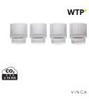 VINGA York Becher, 4er Set, Banner, XDV4330900