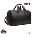 VINGA Bermond RCS recycled PU weekend bag, black, XDV707001