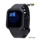 Aktivitätstracker, kabellose multifunktionale Uhr, Schwarz, V1223-03