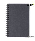 Quaderno con copertina rigida in cartone riciclato Caleb, 1015153