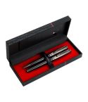 Ballpoint & fountain pen set, Grey, MAB0409600IP3