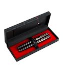 Rollerball & fountain pen set, Grey, MAB0409700IP3