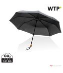 20.5 Impact AWARE™ RPET 190T Pongee bamboo mini umbrella, XDP850.57-A9AA5695