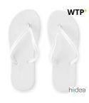 BALI L / XL, Pantofole con suole in sublimazione completamente personalizzabili, bianco, 95083-106