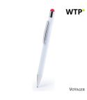 Ball pen, touch pen, red, V1939-05