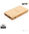 Bamboo 4.000 mAh kabellose 5W Powerbank, braun, XDP322.029