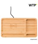Bamboo desk organizer Faye, beige, 608329-823999999