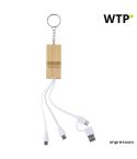 Bamboo keychain Sutton, brown, 1015141-011999999