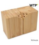 Bambus Salz- und Pfeffer-Set | Alfred, braun, V7236-17