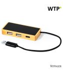 Bamboo USB- und USB-C-Hub, gemischt, V1341-00
