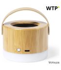 Altoparlante wireless in bambù 3W, misto, V1143-00