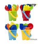 Set za plažu, kanta, mješoviti, V8649-99