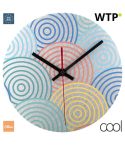 BeTime Alu D, wall clock, silver, AP718936