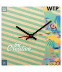 BeTime Wood B, po meri narejena stenska ura, natural, AP716612