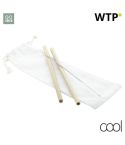 BooSip, bamboo straw set, natural, AP809573